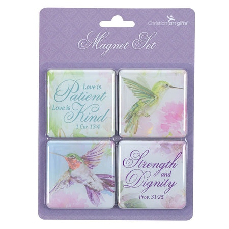 Hummingbird Magnet Set by Christian Art Gifts