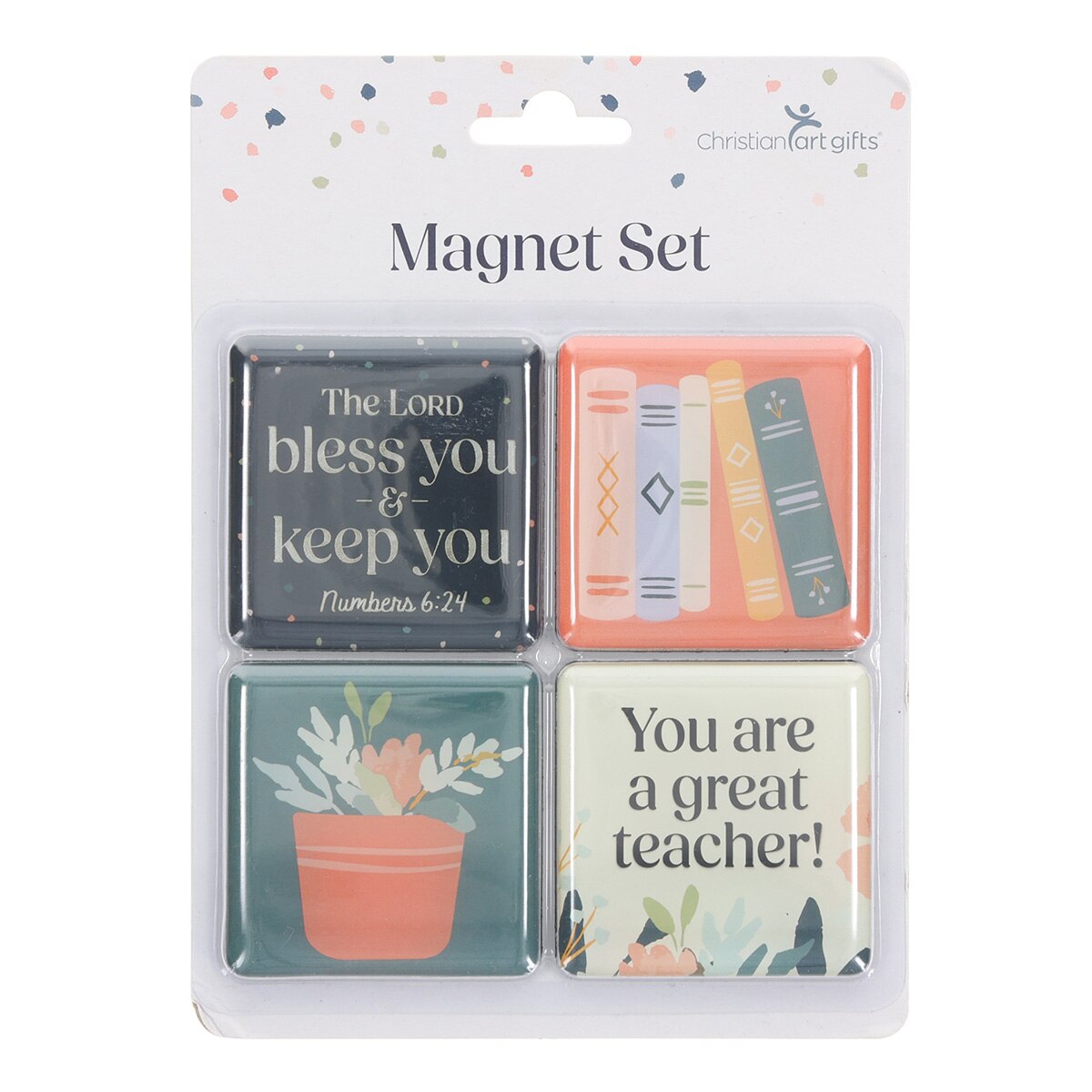 Bless You and Keep You Magnet Set - Numbers 6:24 by Christian Art Gifts