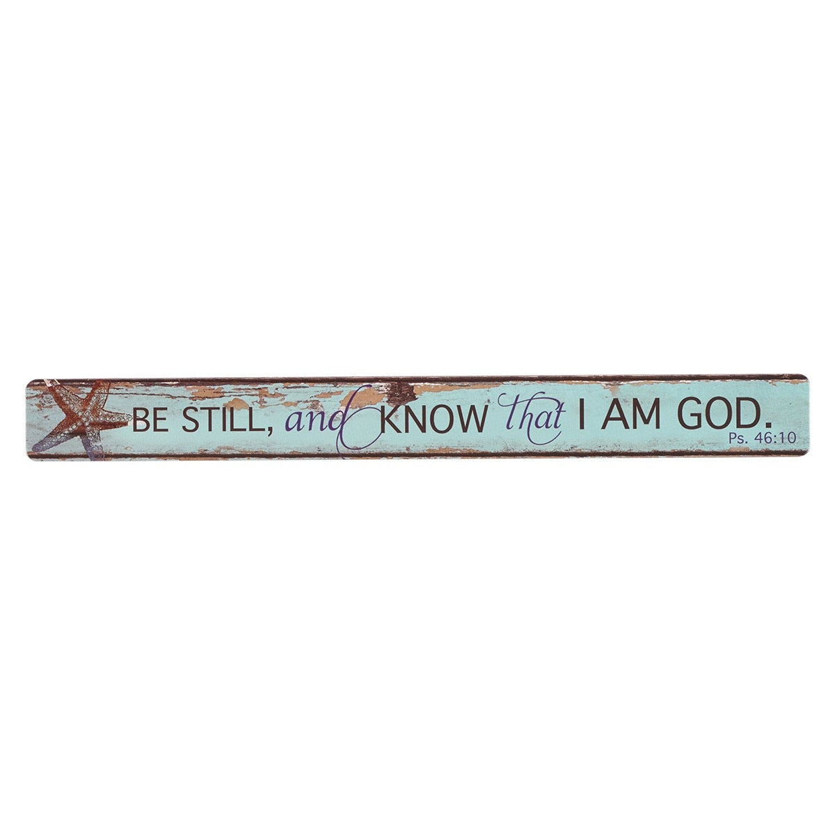 Be Still Magnetic Strip - Psalm 46:10 by Christian Art Gifts