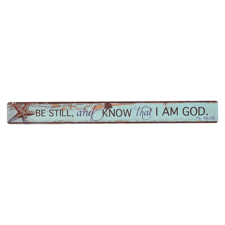Be Still Magnetic Strip - Psalm 46:10 by Christian Art Gifts