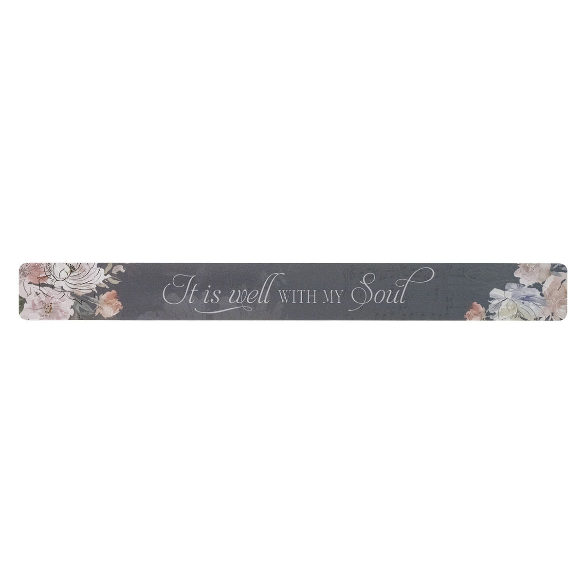 It is Well with My Soul Blue Magnetic Strip (Pack of 6) by Christian Art Gifts