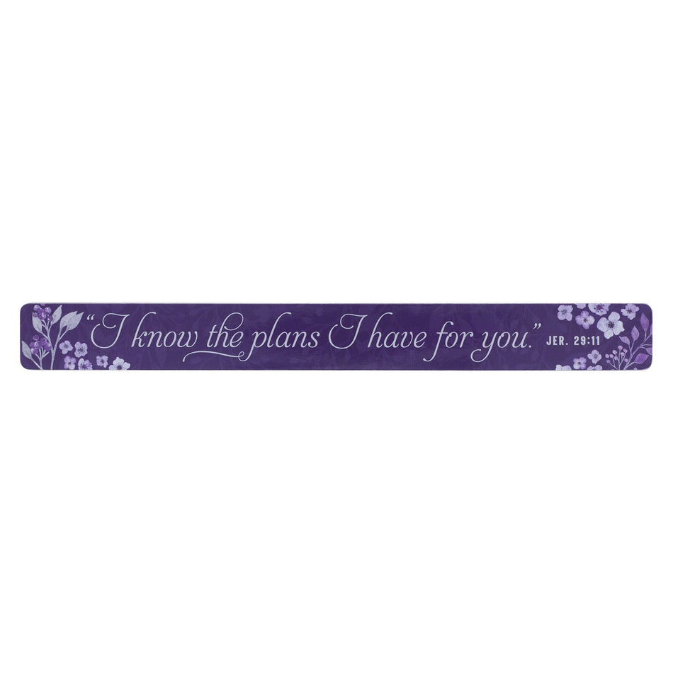 I Know the Plans I Have for You Magnetic Strip - Jeremiah 29:11 by Christian Art Gifts
