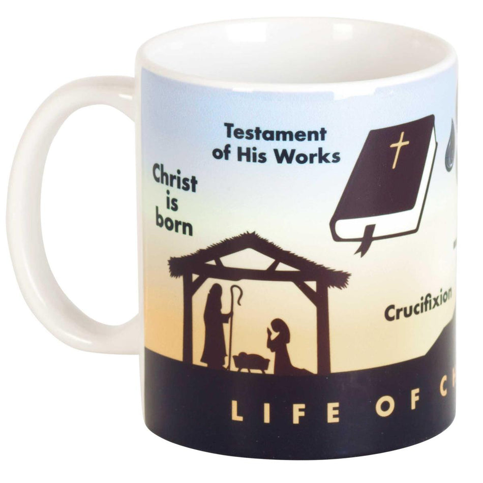 Mug Ceramic Life Of Christ 11oz by Dicksons