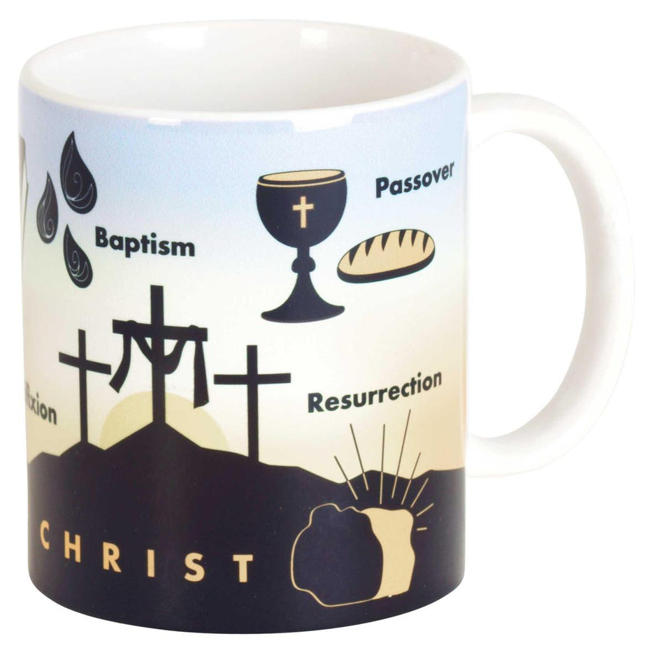 Mug Ceramic Life Of Christ 11oz by Dicksons, product view 2