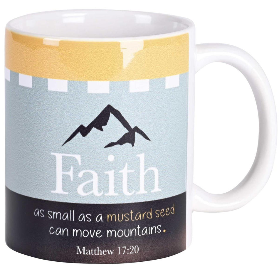 Mug Ceramic Mustard Seed 11oz by Dicksons, product view 2