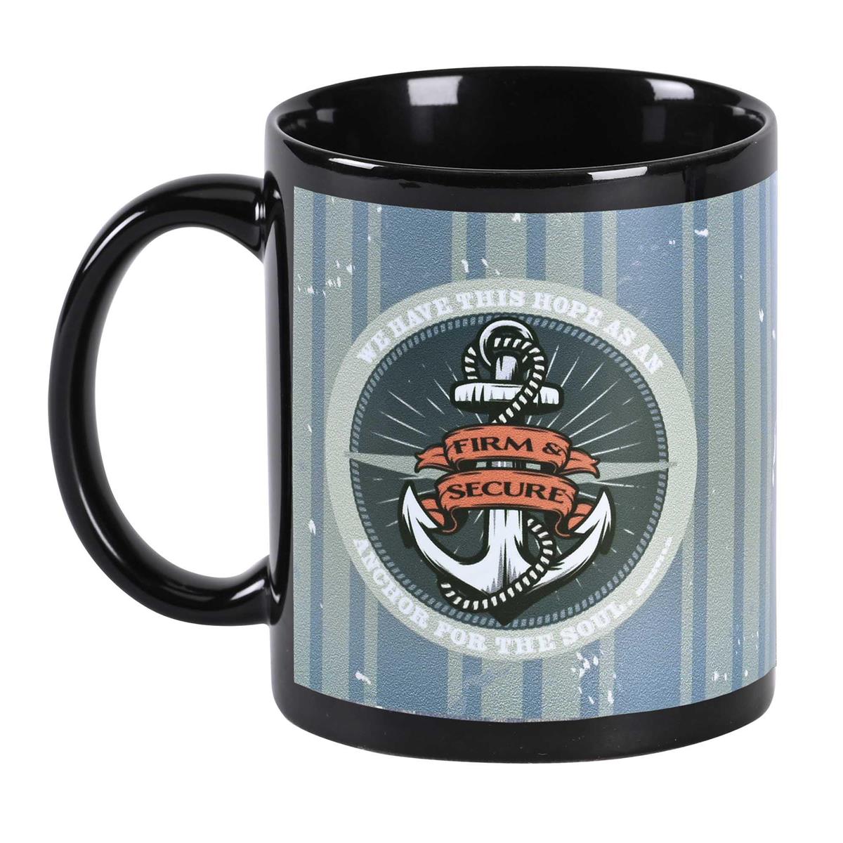 Black Mug Anchor We Have This Hope by Dicksons