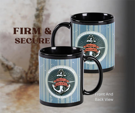 Black Mug Anchor We Have This Hope by Dicksons, product view 3