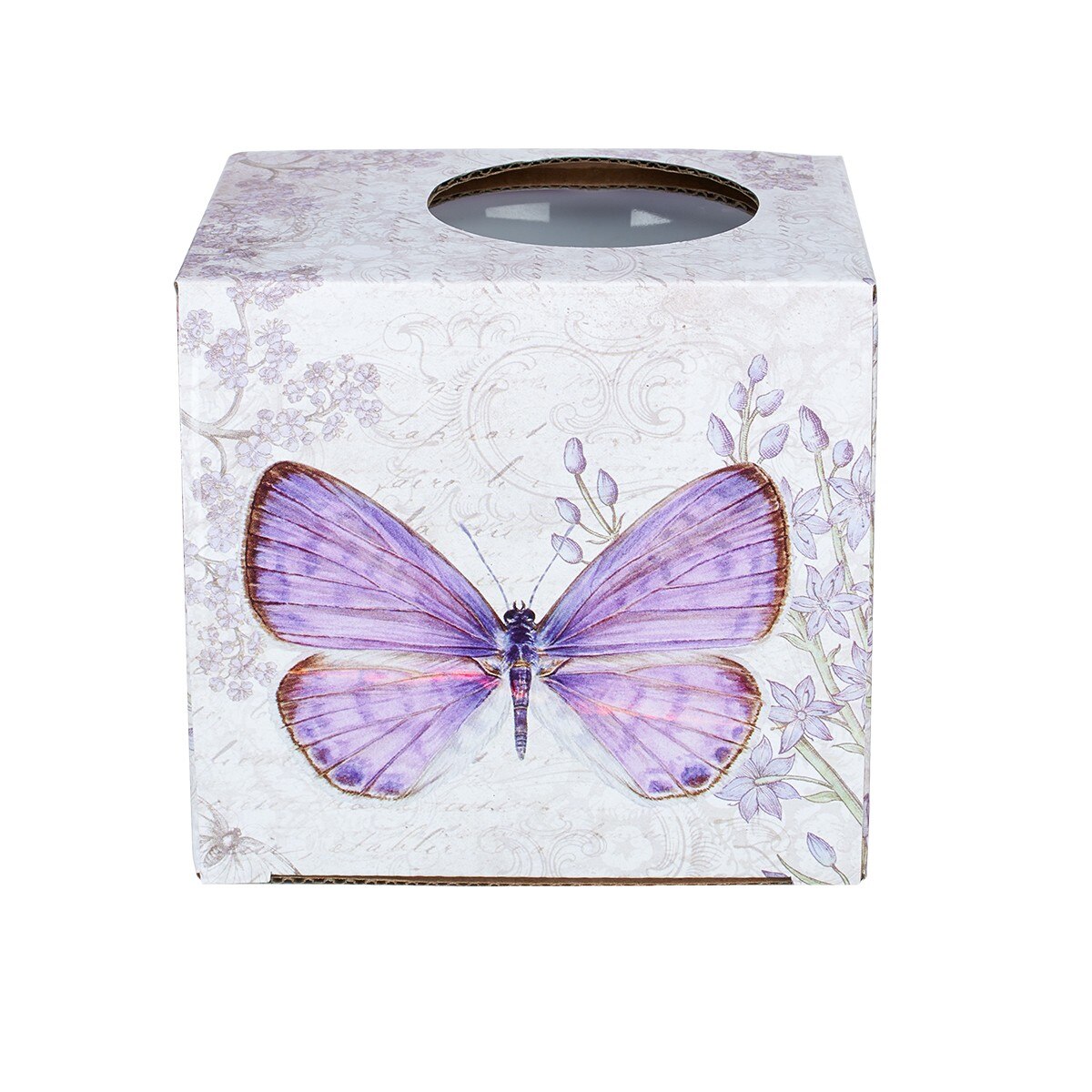 Blessed Purple Butterfly Coffee Mug - Jeremiah 17:7 by Christian Art Gifts, product view 4