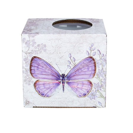 Blessed Purple Butterfly Coffee Mug - Jeremiah 17:7 by Christian Art Gifts, product view 4