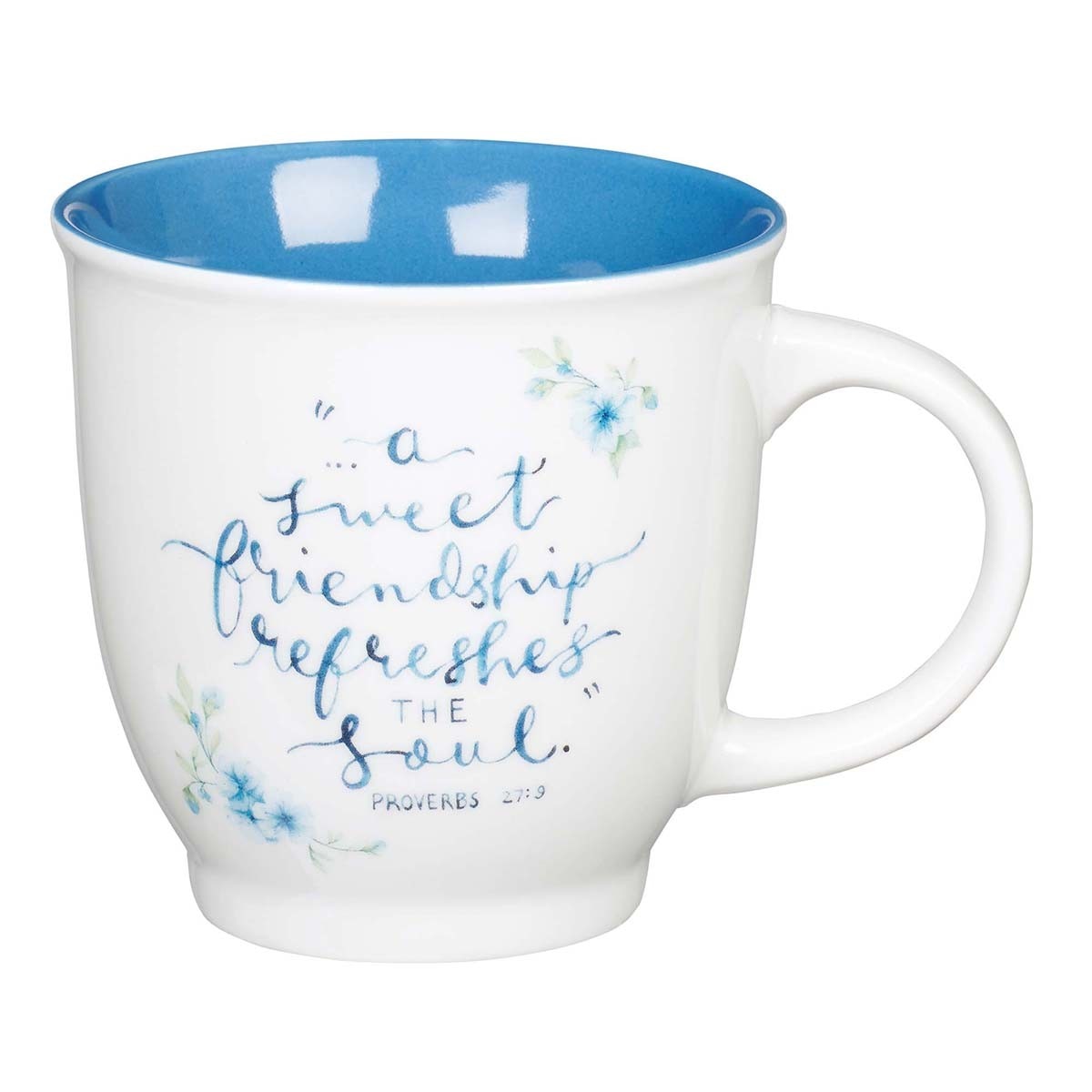 A Sweet Friendship Ceramic Coffee Mug - Proverbs 27:9 by Christian Art Gifts