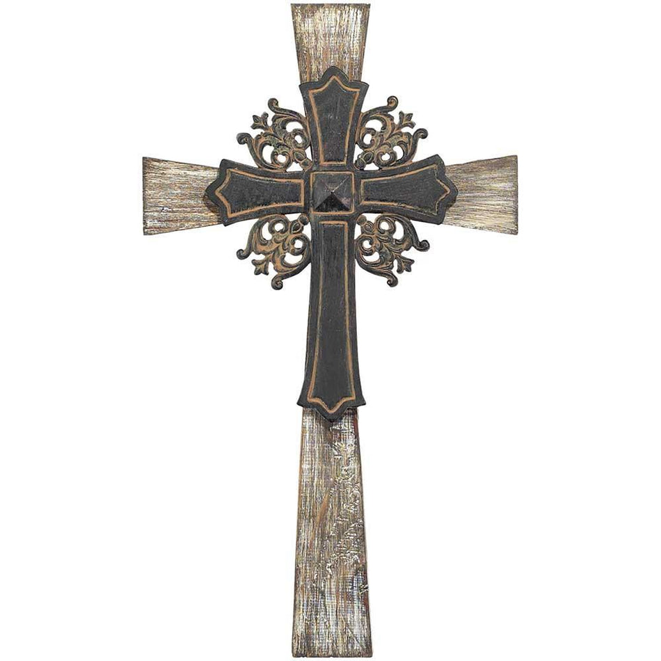 Rustic Wood Look Wall Cross by Dicksons