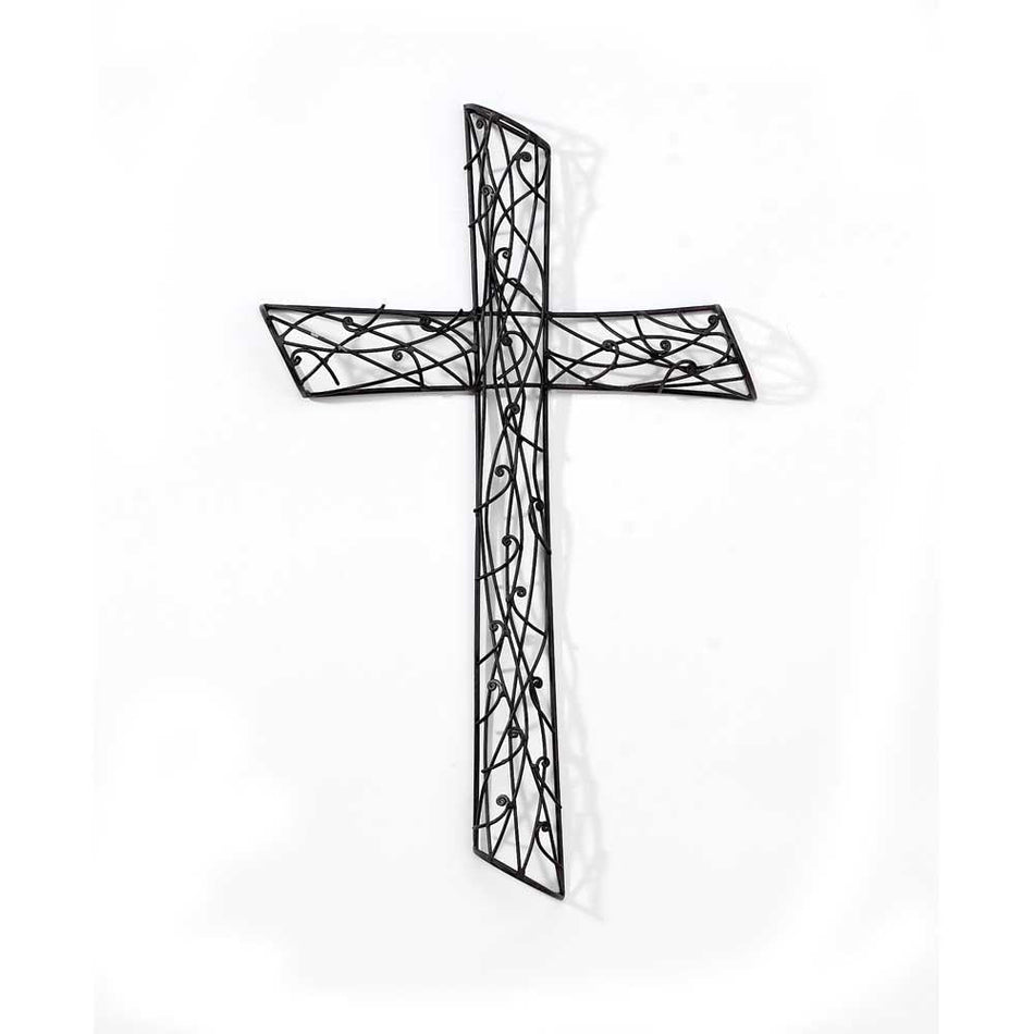 Sculpted Metal Wall Cross by Dicksons