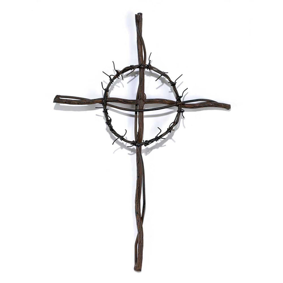 Crown Of Thorns Metal Wall Cross by Dicksons