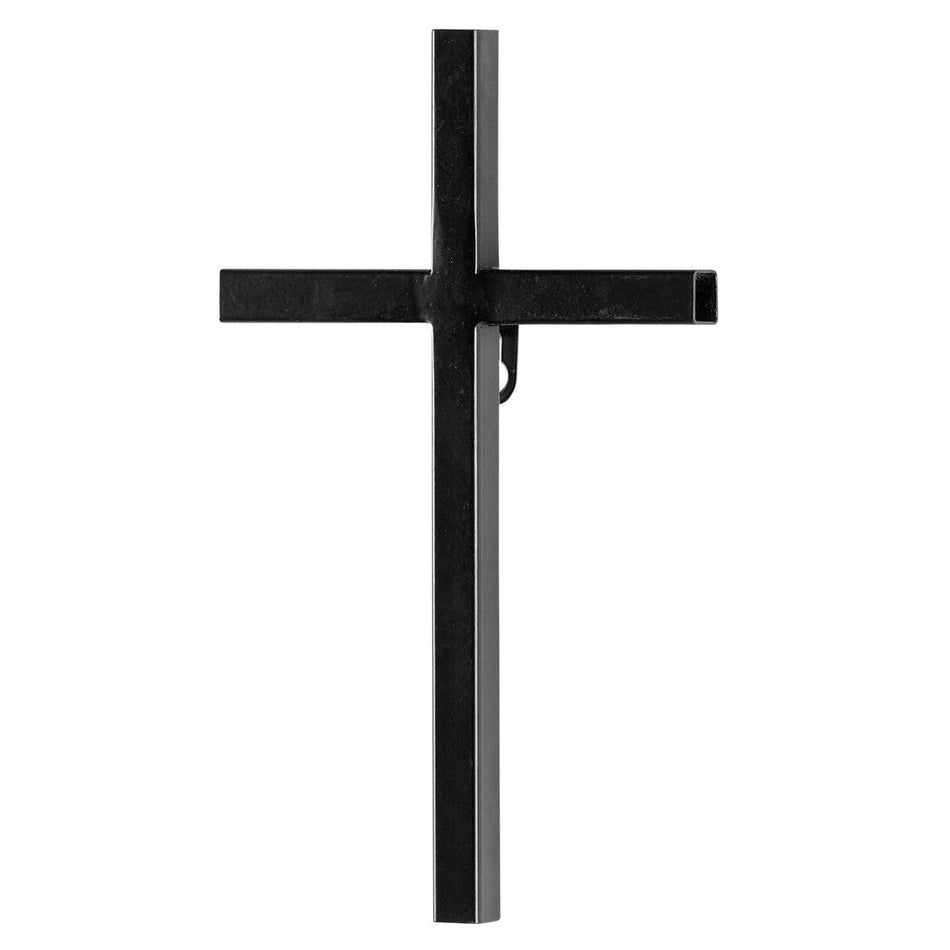 Black Metal Wall Cross 10"H by Dicksons, product view 2