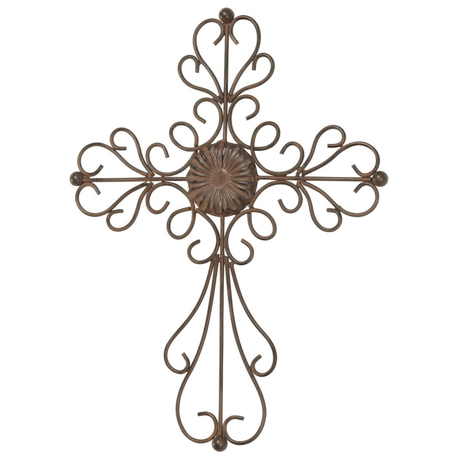 Wall Cross Metal 16h by Dicksons