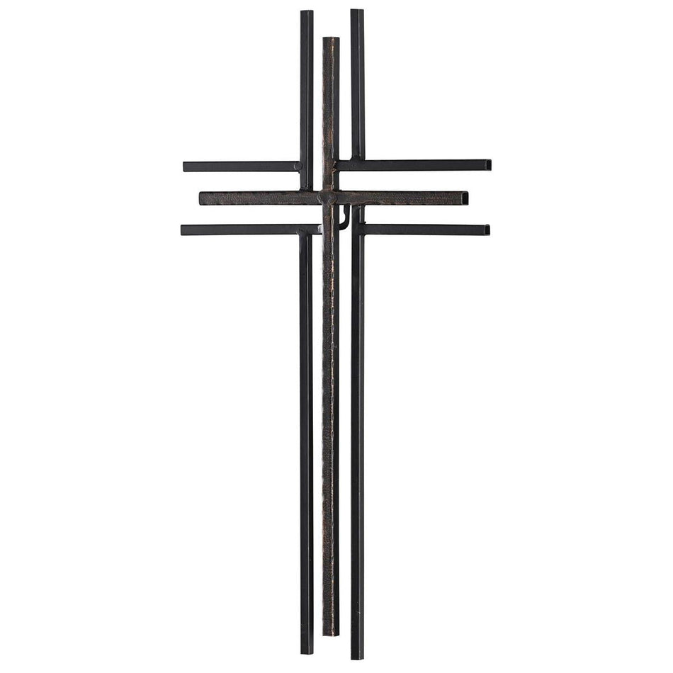 Wall Cross Black Metal 18.75H by Dicksons, product view 2