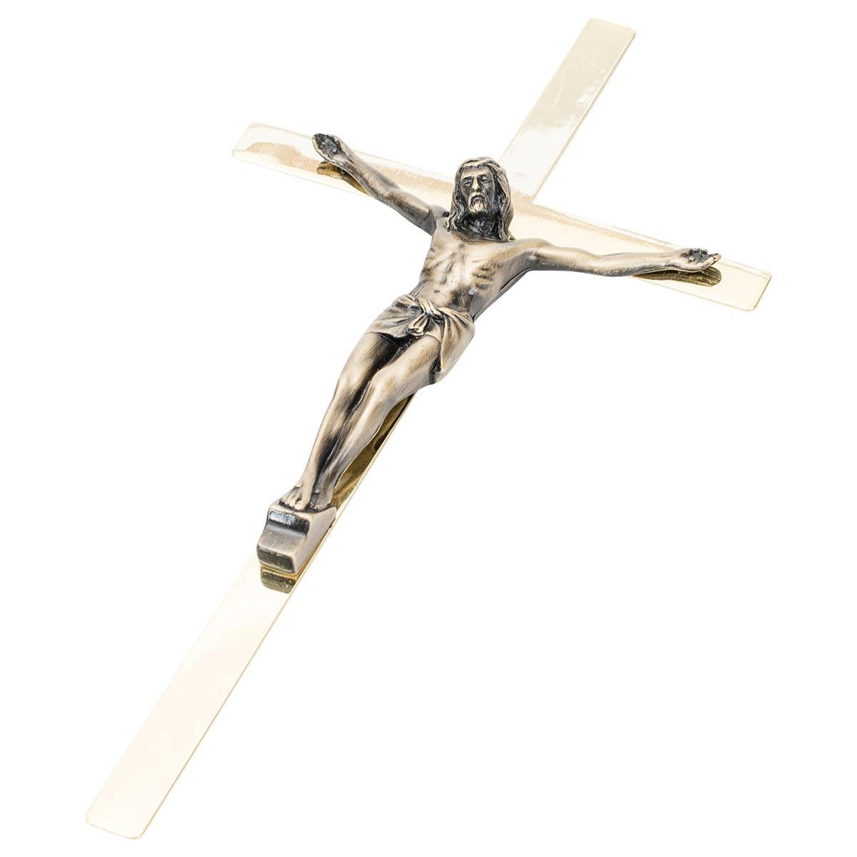 Wall Cross Jesus Gold 8in by Dicksons, product view 4