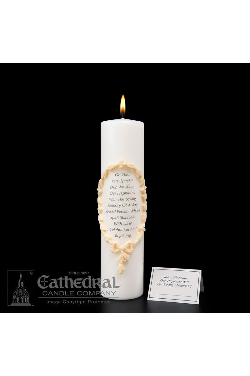 Memorial Candle by Anchor Christian Distributors