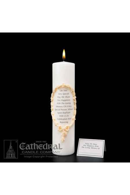 Memorial Candle by Anchor Christian Distributors