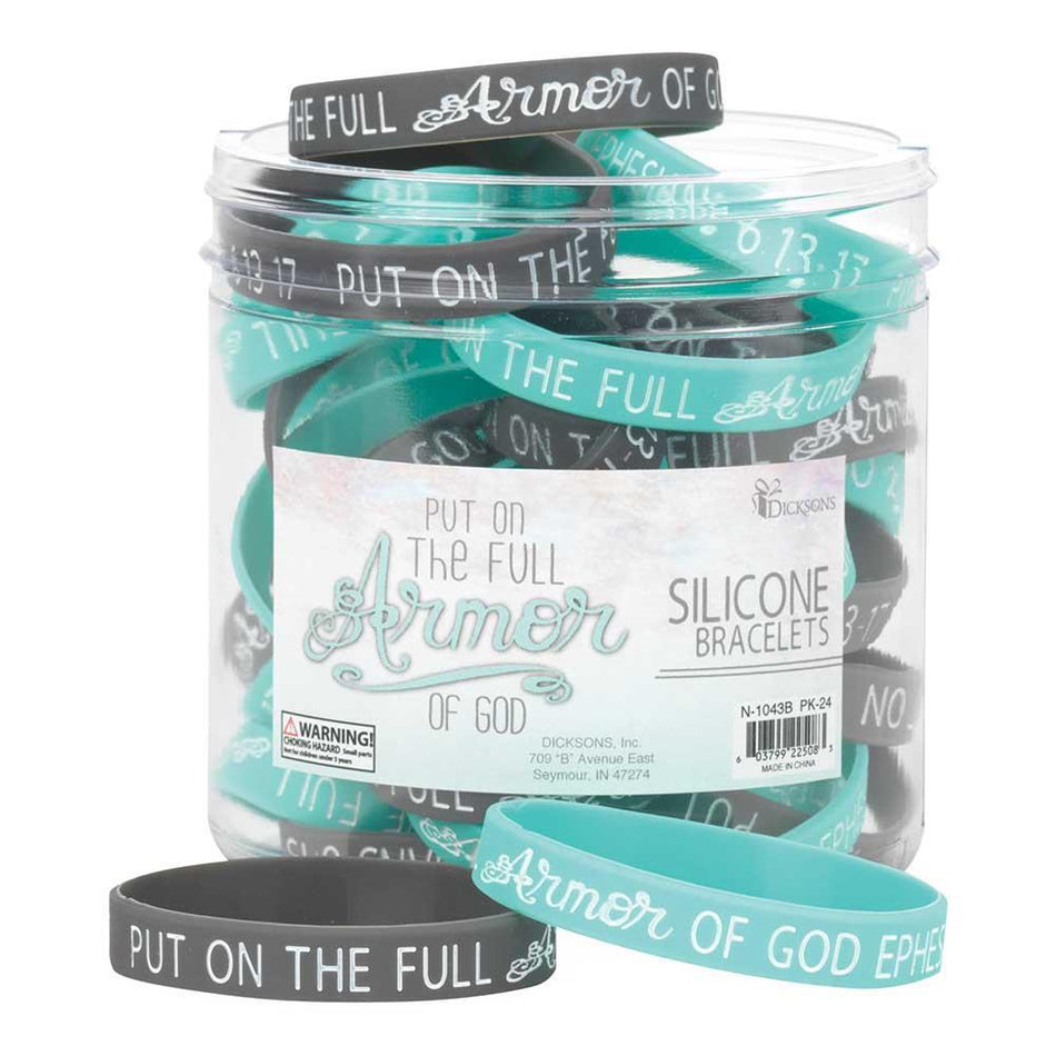 Full Armor Silicone Bracelets Tub by Dicksons