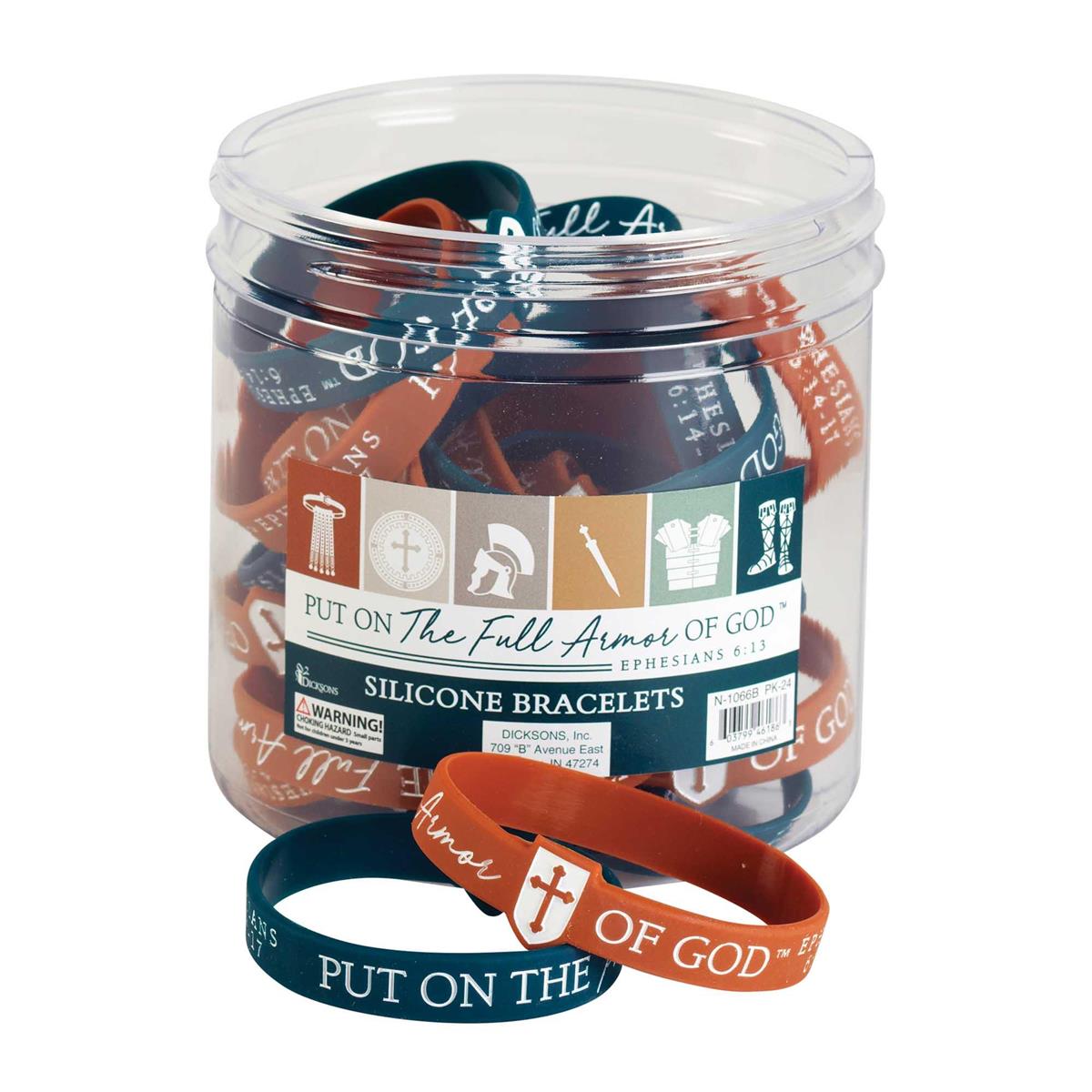 Bracelet Silicone Full Armor Of God by Dicksons