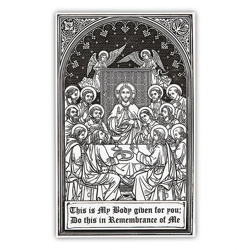 Last Supper Garden Plaque