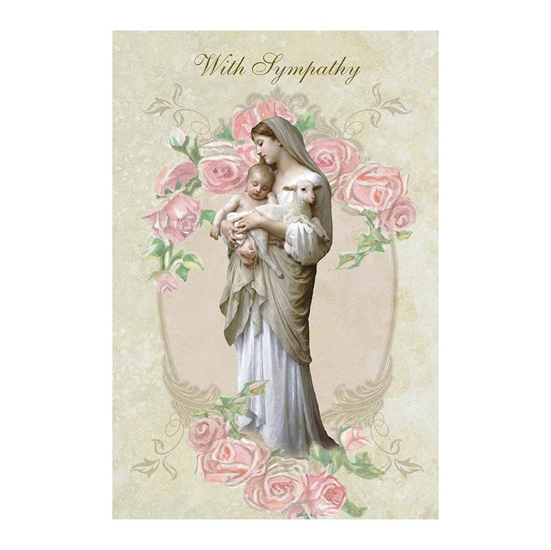 Greeting Card - With Sympathy (N0266)