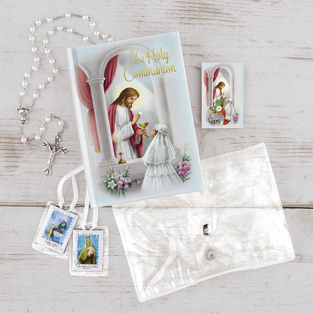 First Communion Wallet Set - Girls