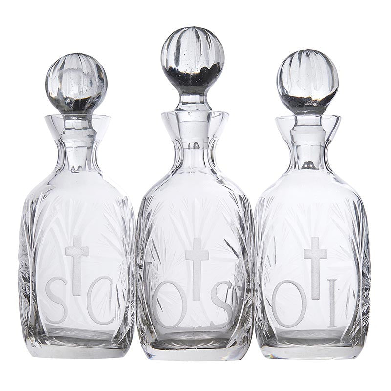 Holy Cross Chrismal Set (3/set)