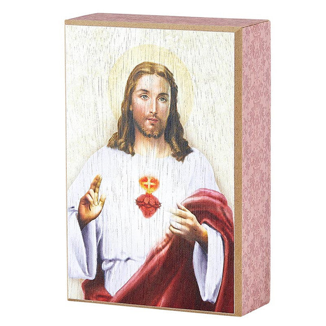 Sacred Heart Box Sign