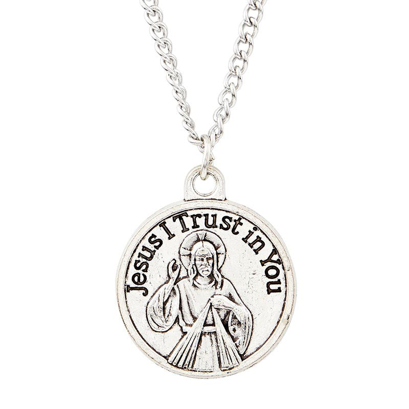 Jesus I Trust In You Medal