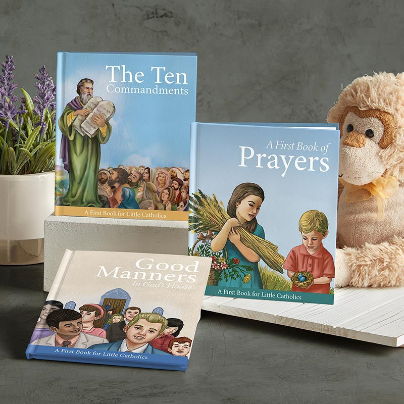 Little Catholics Series - The Ten Commandments Book - Hardcover - 12/pk