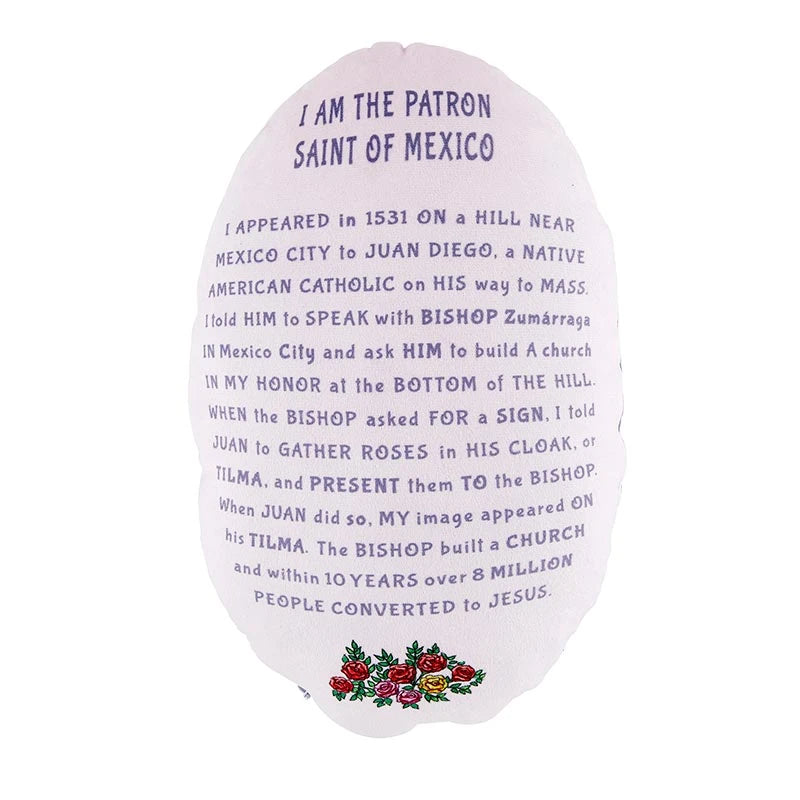 Mini Saint Plush - Our Lady Of Guadalupe