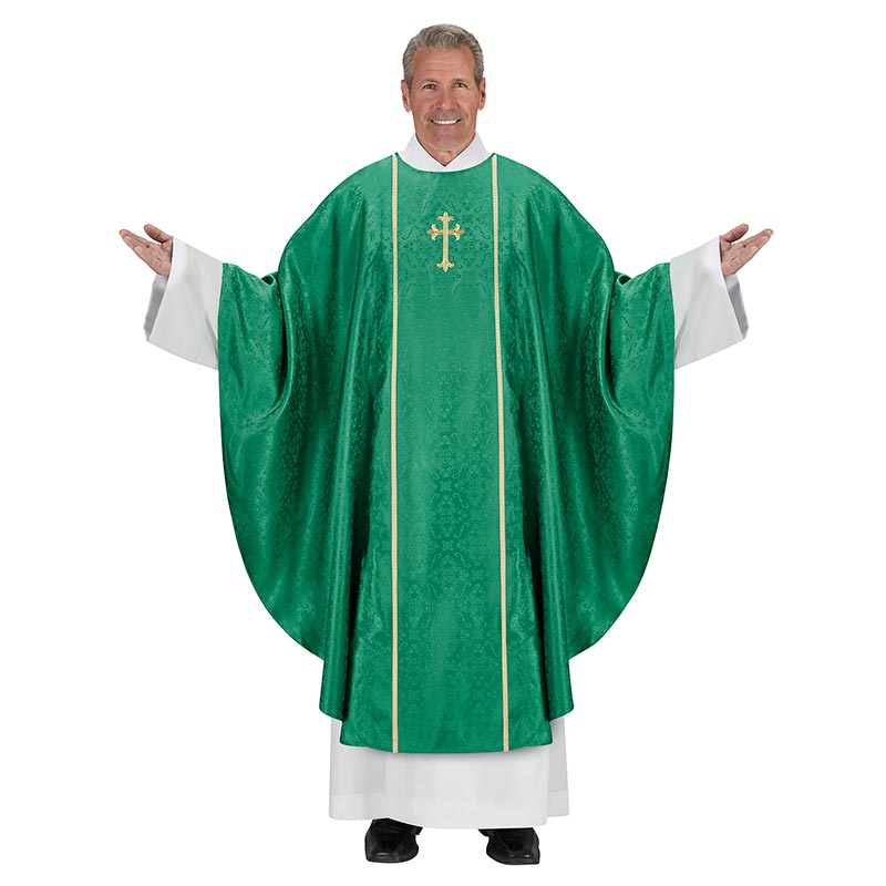 Marseille Jacquard Chasuble by Christian Brands, product view 6