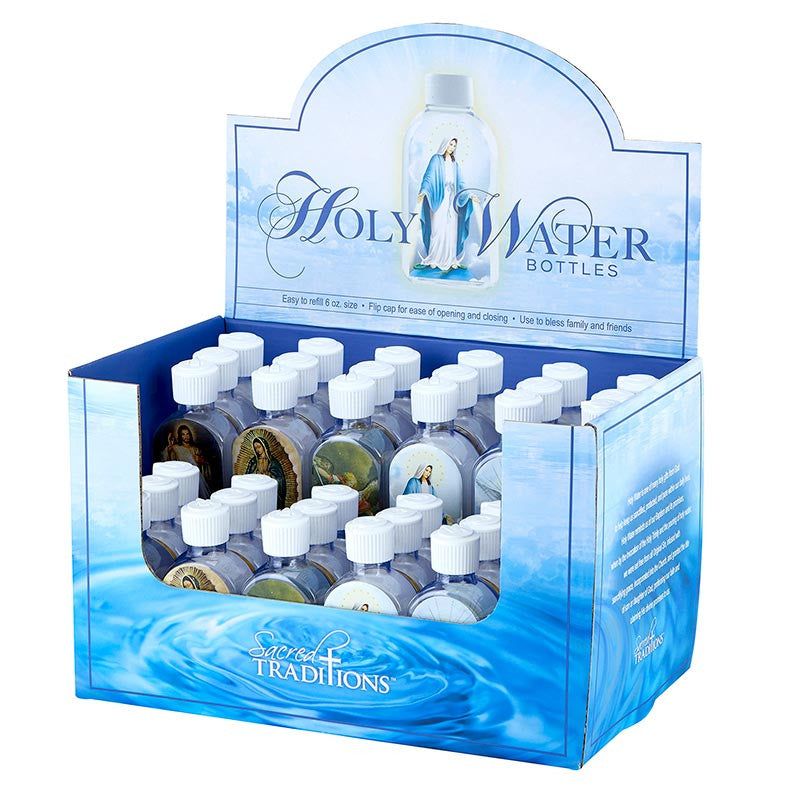 Holy Water Bottle Display - 36 pcs