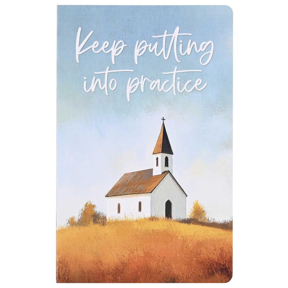 Inspirational Christian Notetakers Lined Journal Ruled Notebook 5.5 x 8.5 Inch by Dicksons, product view 2