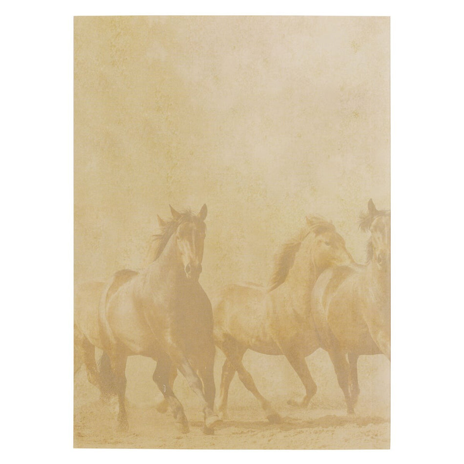 Perseverance Brown Stallion Medium Notebook - Hebrews 12:1 by Christian Art Gifts, product view 2