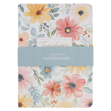 Teachers Plant Seeds Coral Garden Large Notebook Set by Christian Art Gifts