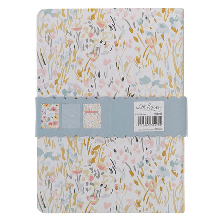 Teachers Plant Seeds Coral Garden Large Notebook Set by Christian Art Gifts, product view 2