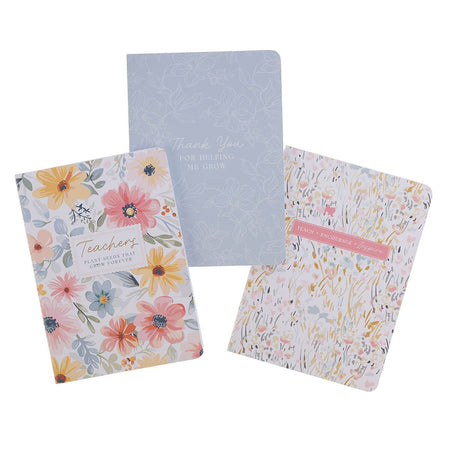 Teachers Plant Seeds Coral Garden Large Notebook Set by Christian Art Gifts, product view 5