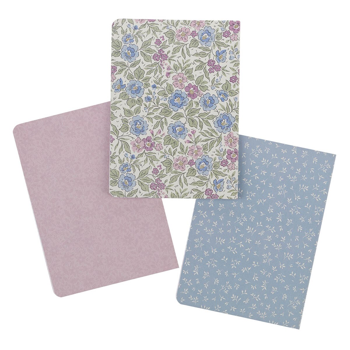 Be Still and Know Purple Trio Large 3-piece Notebook Set - Psalm 4:10 by Christian Art Gifts, product view 6