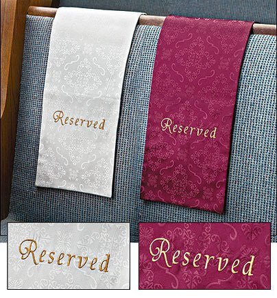 Pew Reserve Cloth - 4/pk