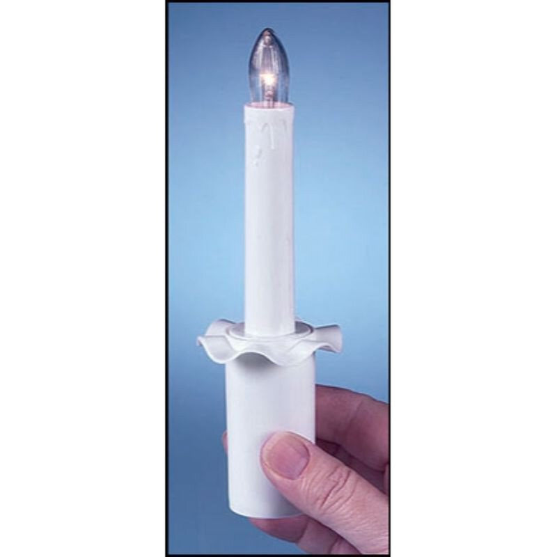 Battery-Operated Caroler Candle - 12/pk