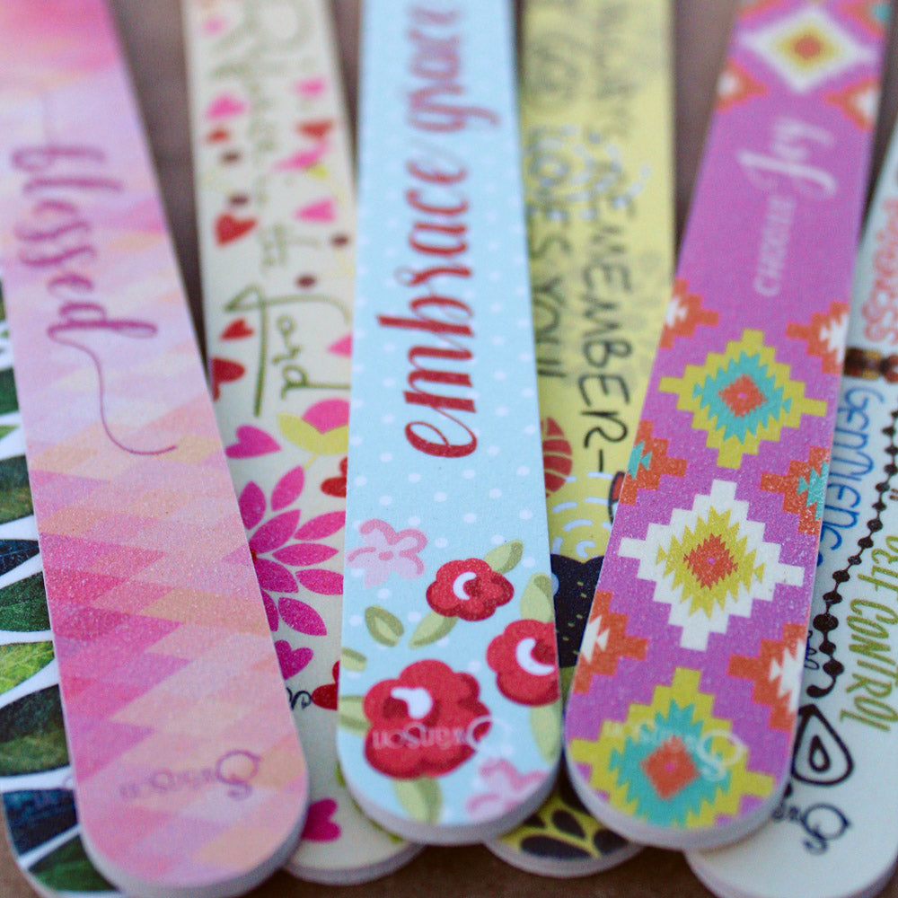 Nail File Modern Assortment Display Pk72 – CFaithS