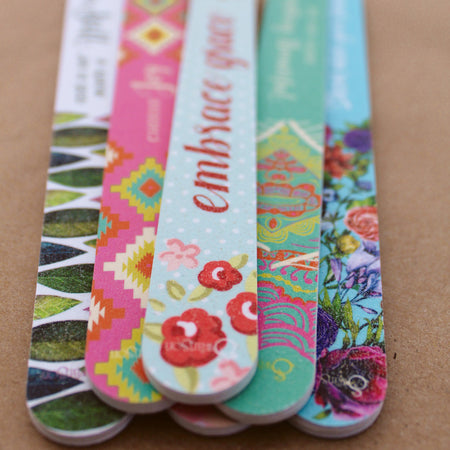 NAIL FILE MODERN ASSORTMENT DISPLAY PK50