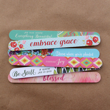 NAIL FILE MODERN ASSORTMENT DISPLAY PK50