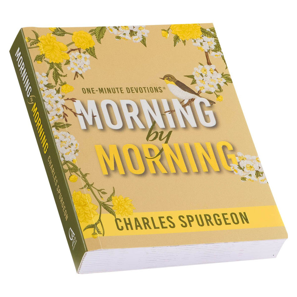 Morning by Morning Softcover One-Minute Devotions by Christian Art Gifts, product view 2