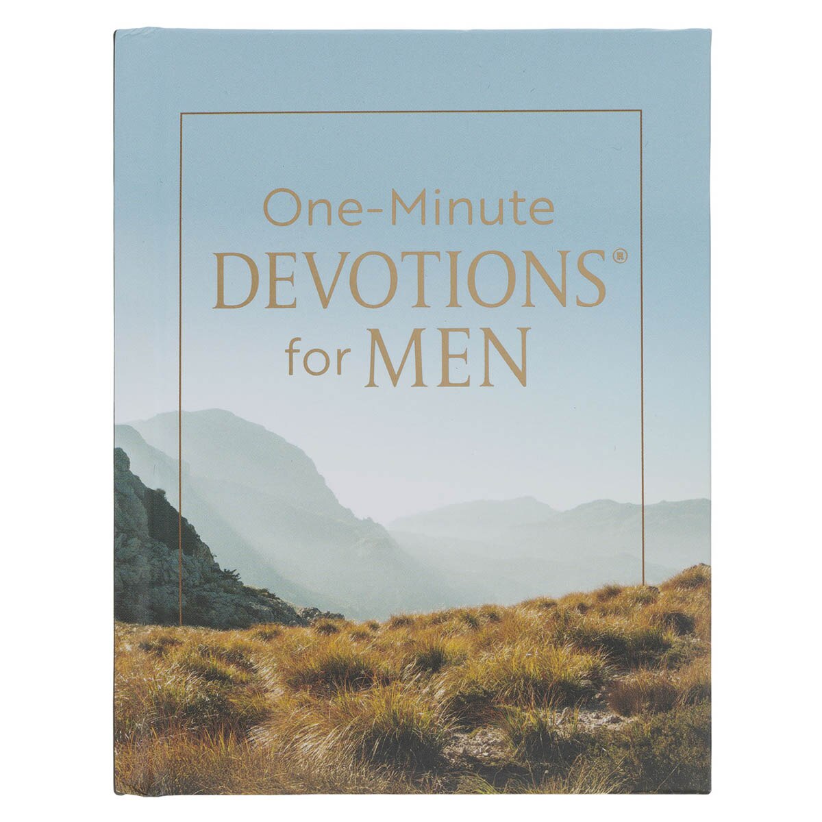 One-Minute Devotions® for Men Hardcover Devotional by Christian Art Gifts