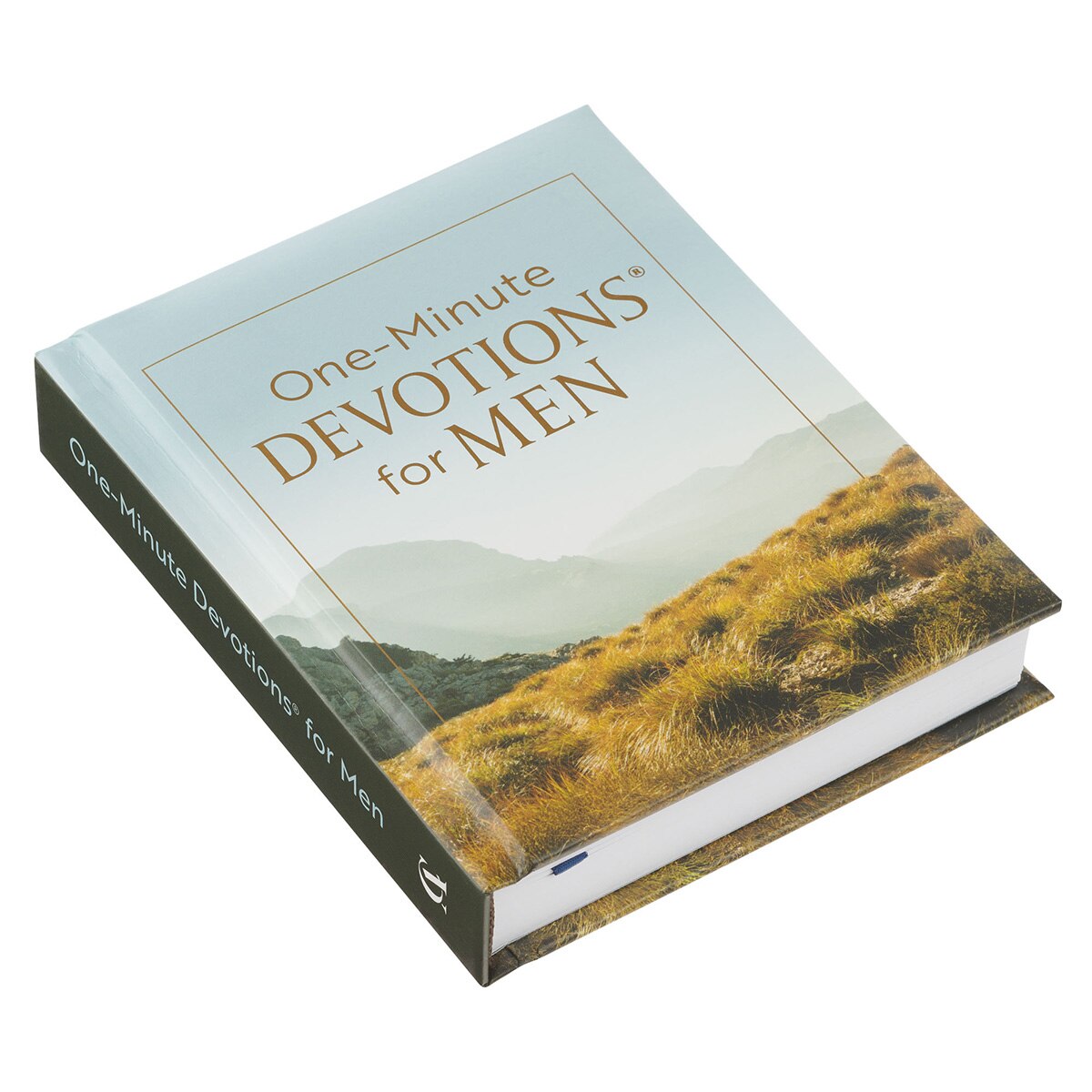 One-Minute Devotions® for Men Hardcover Devotional by Christian Art Gifts, product view 3