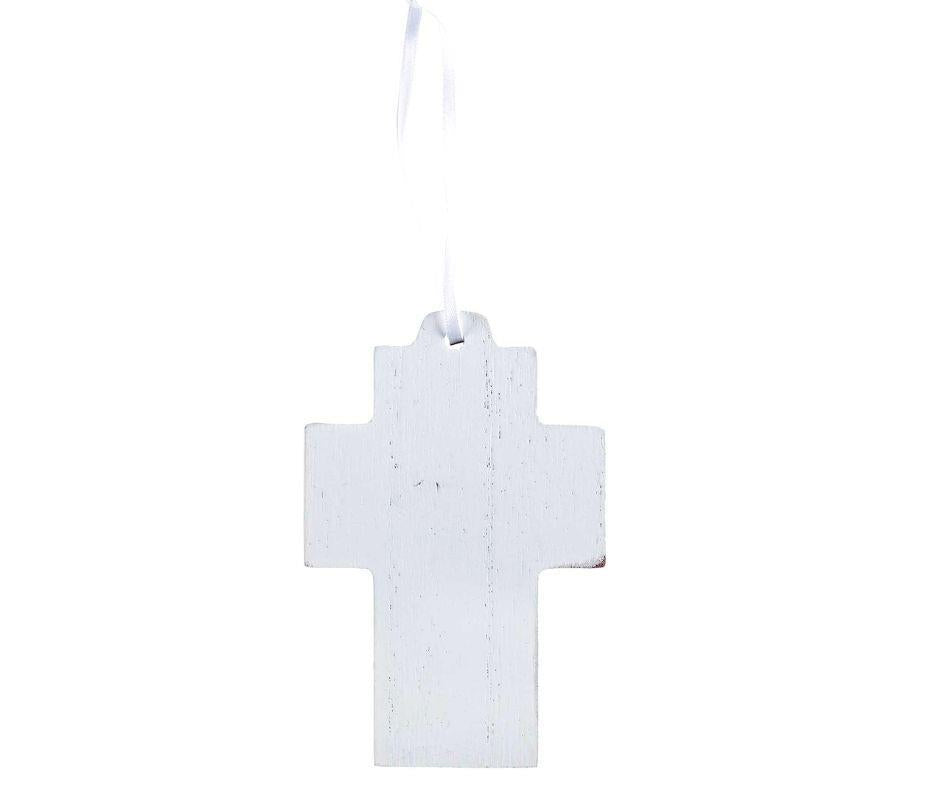 Cross Children are A Gift, Psalm 127:3 Multicolor Small MDF Wood Decorative by Dicksons, product view 2